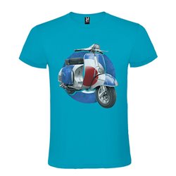 CAMISETA MANGA CORTA DE DISEÑO SUPER SCOOTER