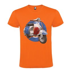 CAMISETA MANGA CORTA DE DISEÑO SUPER SCOOTER