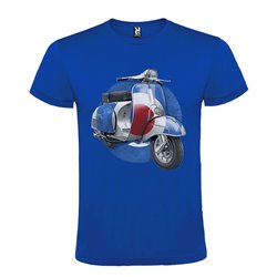 CAMISETA MANGA CORTA DE DISEÑO SUPER SCOOTER