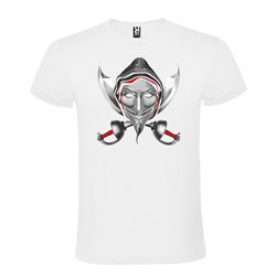 CAMISETA MANGA CORTA DE DISEÑO ANONIMOUS ESPADAS