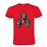 CAMISETA MANGA CORTA DE DISEÑO MONKEYS