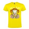 CAMISETA MANGA CORTA DE DISEÑO CLOWN WE ALL FLOAT