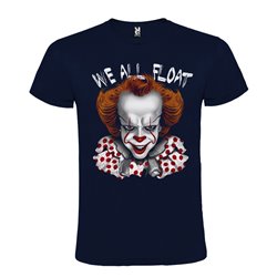 CAMISETA MANGA CORTA DE DISEÑO CLOWN WE ALL FLOAT