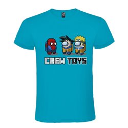 CAMISETA MANGA CORTA DE DISEÑO CREW TOYS