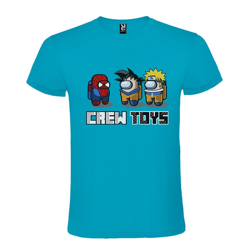 CAMISETA MANGA CORTA DE DISEÑO CREW TOYS