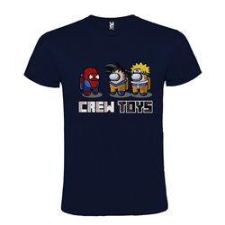 CAMISETA MANGA CORTA DE DISEÑO CREW TOYS