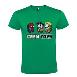 CAMISETA MANGA CORTA DE DISEÑO CREW TOYS