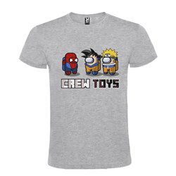 CAMISETA MANGA CORTA DE DISEÑO CREW TOYS