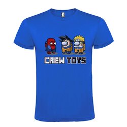 CAMISETA MANGA CORTA DE DISEÑO CREW TOYS