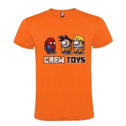 CAMISETA MANGA CORTA DE DISEÑO CREW TOYS