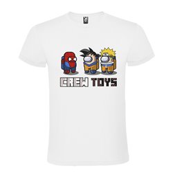 CAMISETA MANGA CORTA DE DISEÑO CREW TOYS