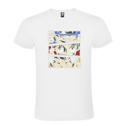 CAMISETA MANGA CORTA DE DISEÑO MANGANIME