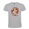 CAMISETA MANGA CORTA DE DISEÑO GOKOU BOLA DE FUEGO