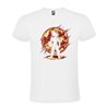 CAMISETA MANGA CORTA DE DISEÑO GOKOU BOLA DE FUEGO